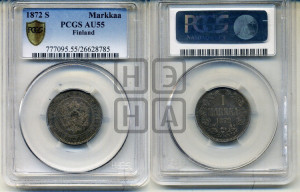 1 марка 1872 года S