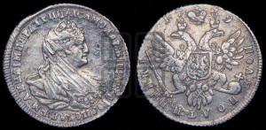 Полуполтинник 1739 года