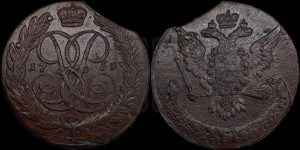 5 копеек 1759 года (без букв)