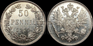 50 пенни 1911 года L