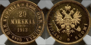 20 марок 1912 года S