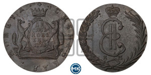 10 копеек 1778 года КМ (для Сибири)