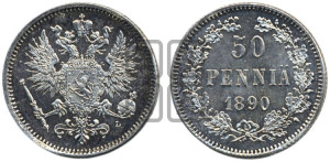 50 пенни 1890 года L