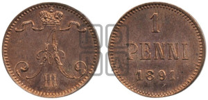1 пенни 1891 года