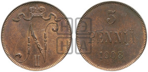 5 пенни 1908 года