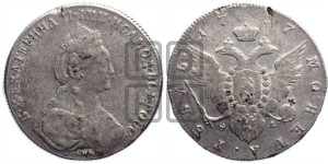 1 рубль 1777 года СПБ/ѲЛ (новый тип)