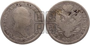 2 злотых 1821 года IВ