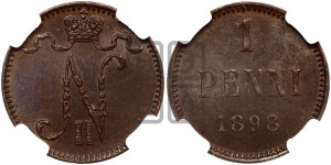 1 пенни 1898 года