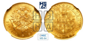 10 марок 1882 года S