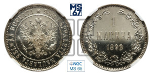 1 марка 1892 года L