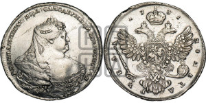 1 рубль 1737 года (московский тип)