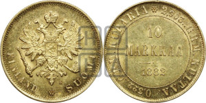 10 марок 1882 года S
