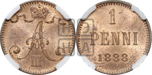 1 пенни 1888 года