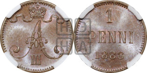 1 пенни 1888 года