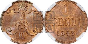 1 пенни 1893 года