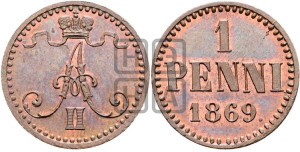 Пенни 1869 года