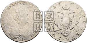 1 рубль 1778 года СПБ/ѲЛ (новый тип)