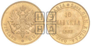 10 марок 1882 года S