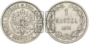 1 марка 1874 года S