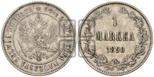 1 марка 1890 года L