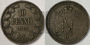 10 пенни 1912 года