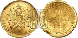 10 марок 1882 года S