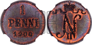 1 пенни 1900 года