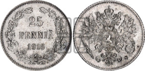 25 пенни 1916 года S