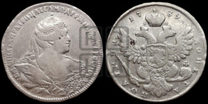 Полтина 1739 года (московский тип)