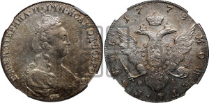 1 рубль 1778 года СПБ/ѲЛ (новый тип)