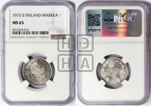 1 марка 1915 года S