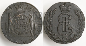 Денга 1778 года КМ (для Сибири)