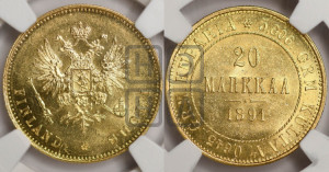 20 марок 1891 года L