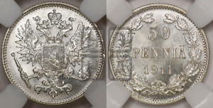 50 пенни 1911 года L