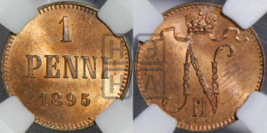 1 пенни 1895 года
