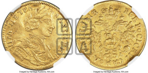 1 червонец 1713 года D-L