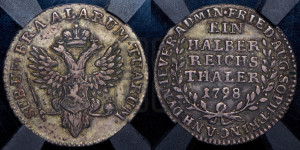 Ein halber reichsthaler 1798 года