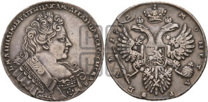 1 рубль 1732 года (остальные разновидности, не выделенные редкостью)