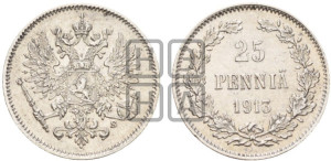 25 пенни 1913 года S