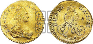 Полтина 1777 года (для дворцового обихода)