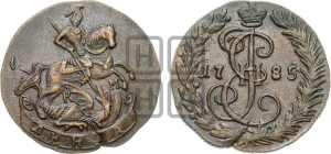 Денга 1785 года КМ (КМ, Сузунский монетный двор)