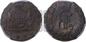 Денга 1777 года КМ (для Сибири)