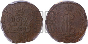 Полушка 1768 года КМ (для Сибири)
