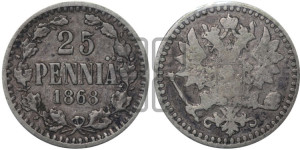 25 пенни 1868 года S