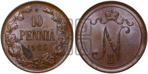 10 пенни 1905 года