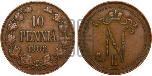 10 пенни 1908 года