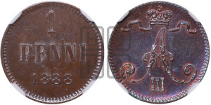 1 пенни 1888 года