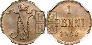 1 пенни 1900 года