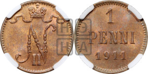 1 пенни 1911 года