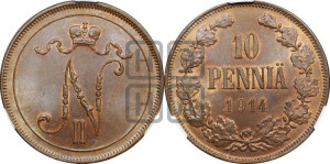 10 пенни 1914 года